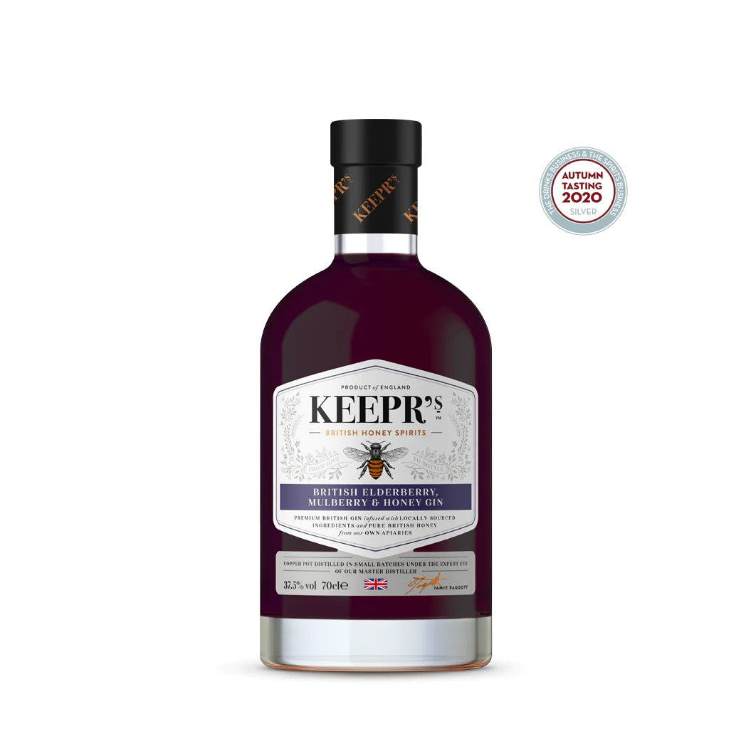 Keepr's British Elderberry, Mulberry & Honey Gin (Seasonal)