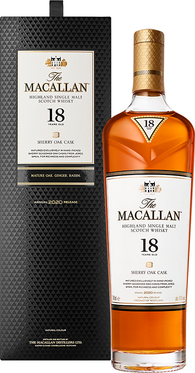 The Macallan 18 Year Old Sherry Oak